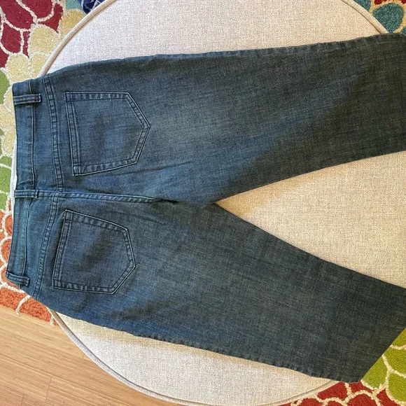 Boston Proper Zebra Glitter Strip Jeans - Picture 7 of 9